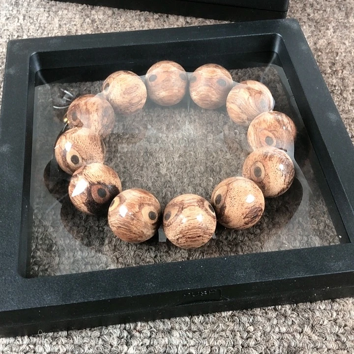 降真香手串/手链精品白棋2.0奥特曼对眼超大漏