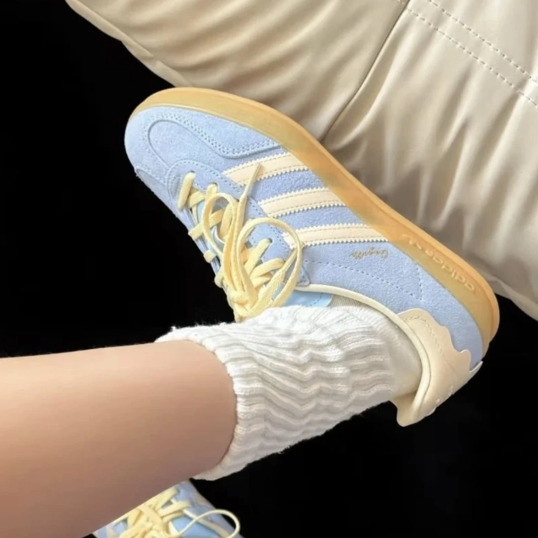 adidas/阿迪达斯三叶草中性鞋GAZELLE情人节限定德训鞋-JR8029