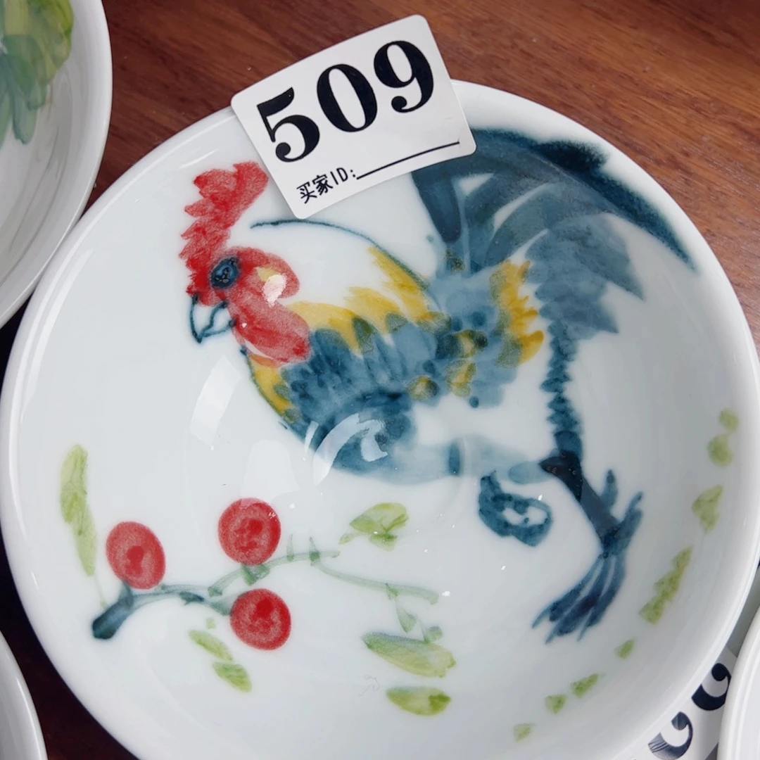 瓷片景德镇陶瓷手工手绘制作