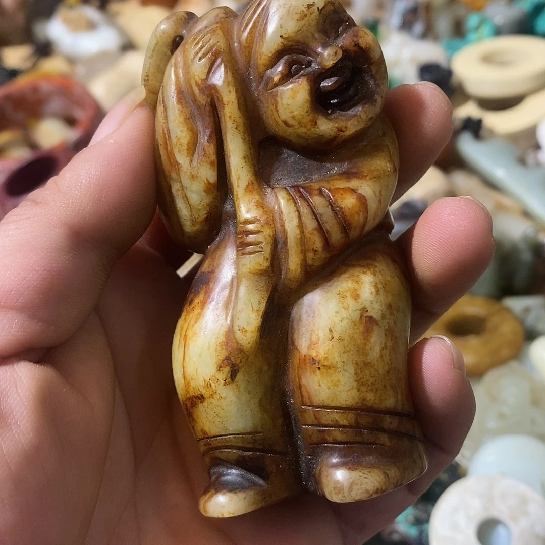 和田玉（糖玉）未镶嵌挂件