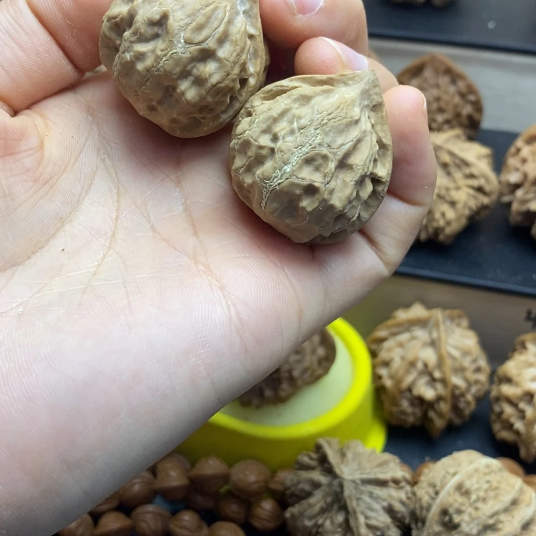 桃核吊坠秦岭八棱30