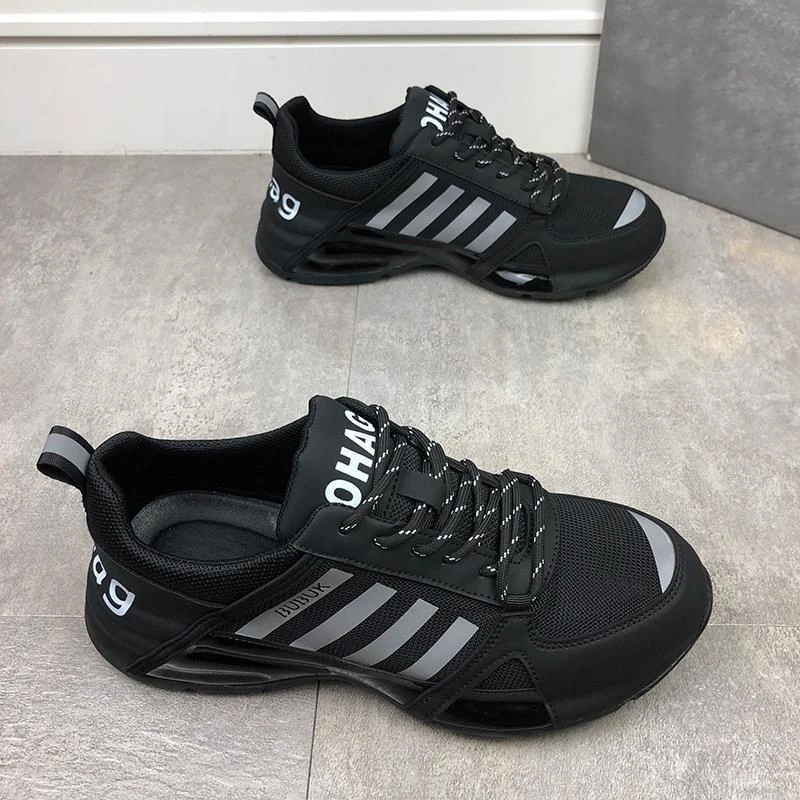 潮牌男鞋2025夏季网面时尚运动休闲鞋韩版潮流百搭增高包底老爹鞋