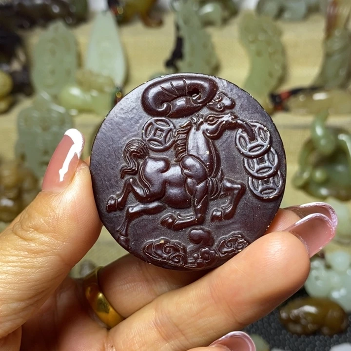 和田玉挂件未镶嵌