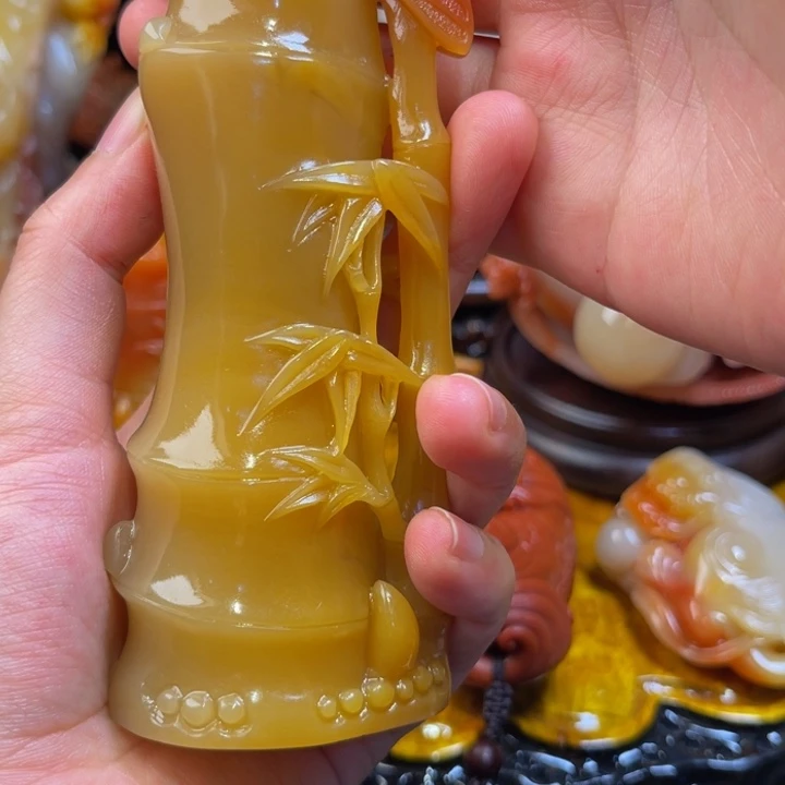 寿山石戒***佛寿山石雕刻