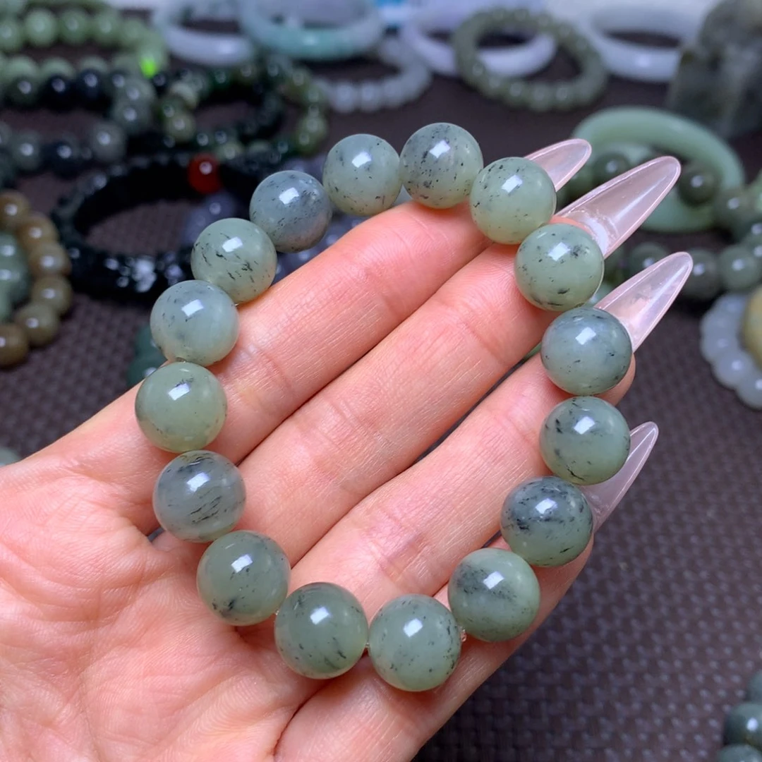 未镶嵌手串和田玉卡12