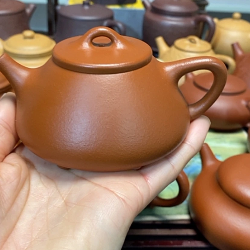 【闪购商品】紫砂茶壶朱泥半手工