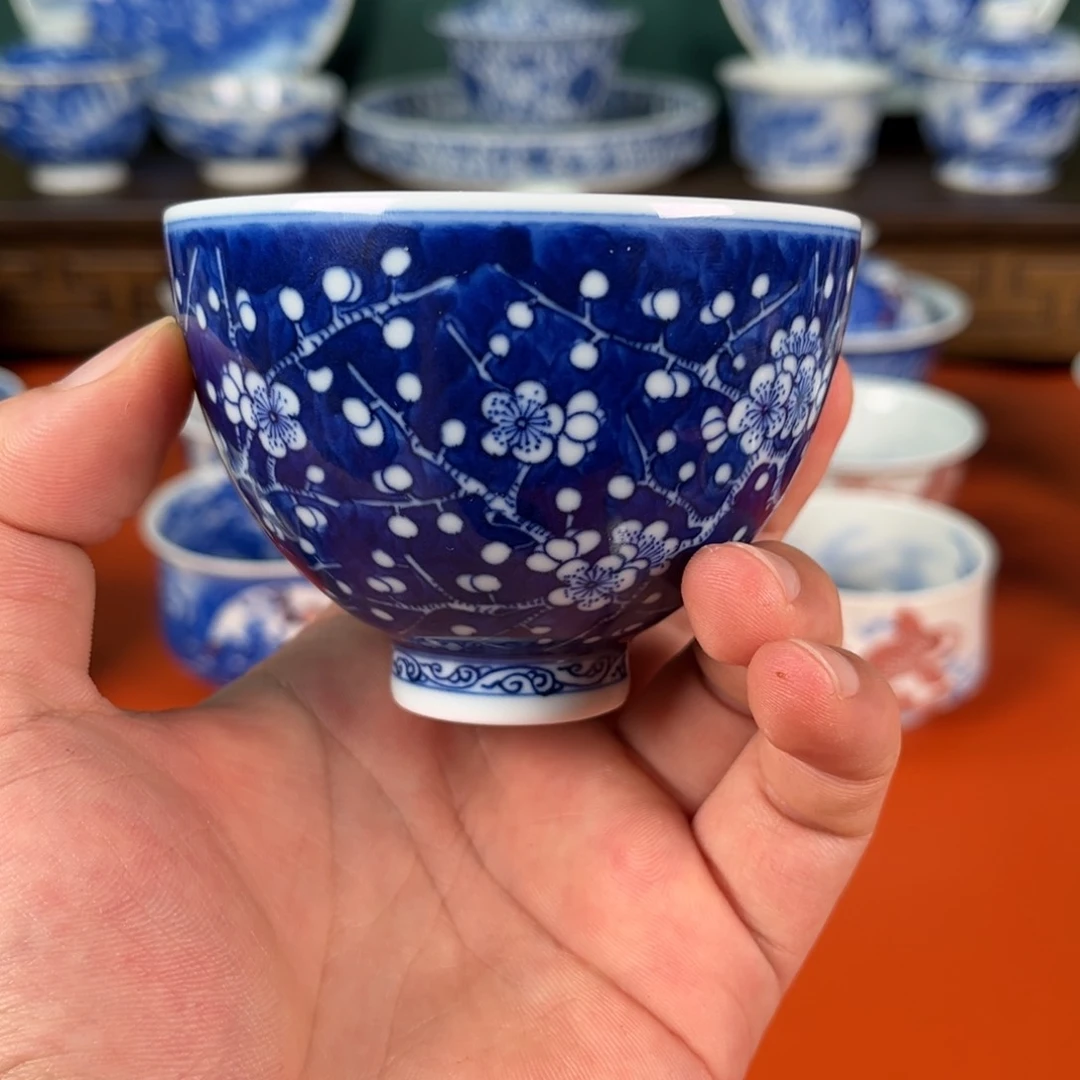 瓷片景德镇手工手绘