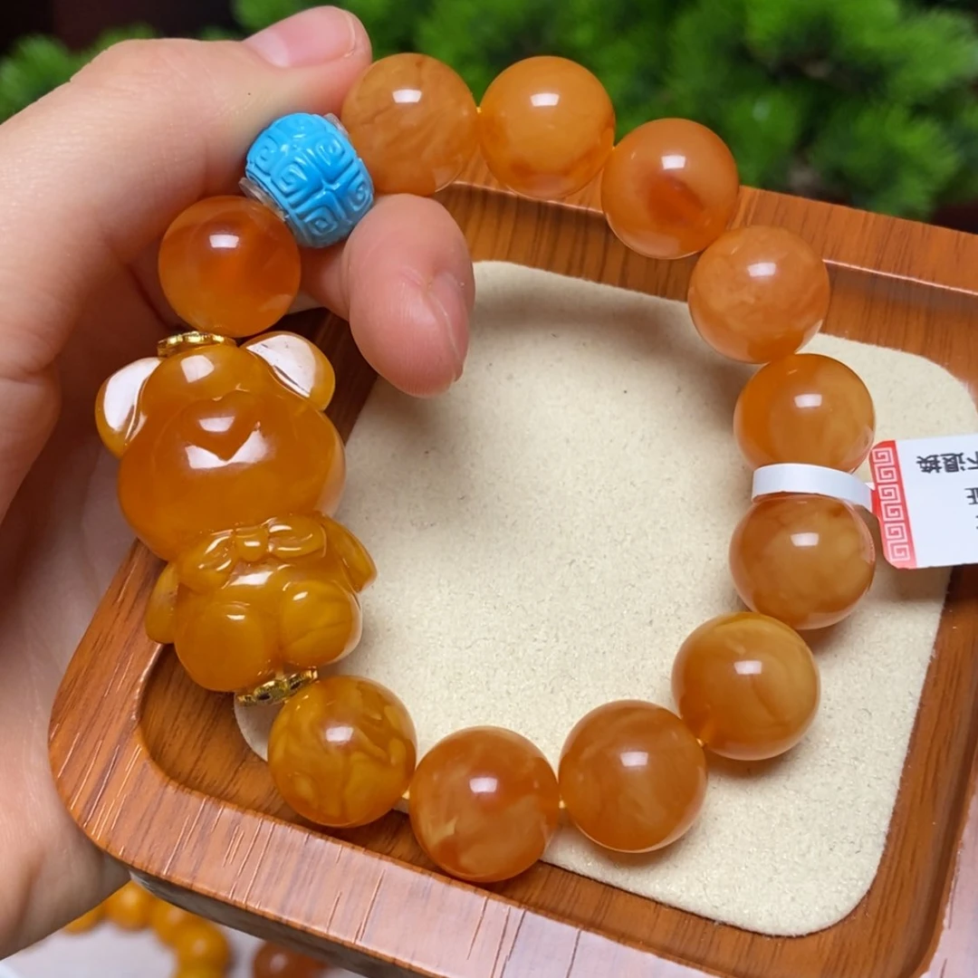 【闪购商品】手链蜜蜡未镶嵌手串