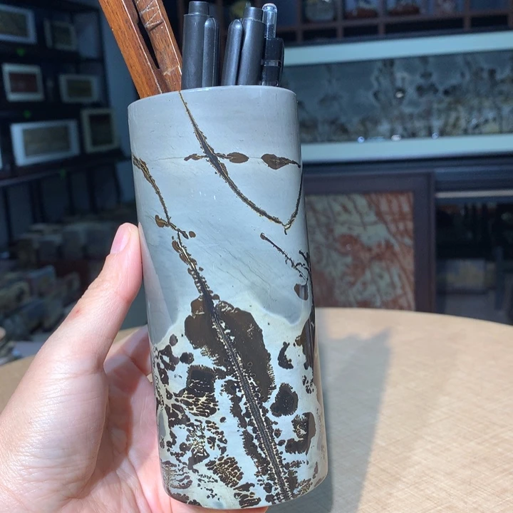 广西国画石摆件，观赏收藏