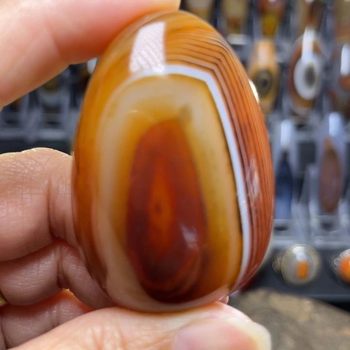 玛瑙/玉髓吊坠(不含链)未镶嵌