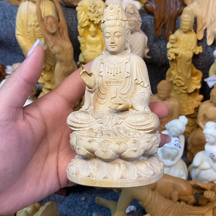 黄杨木黄杨木瑕疵观音