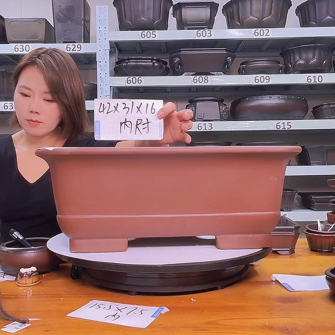 紫砂花盆宜兴紫砂15号