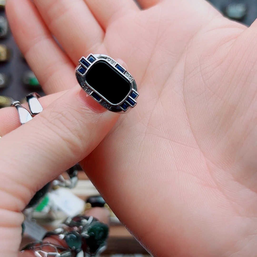 未镶嵌戒指翡翠霎**柔