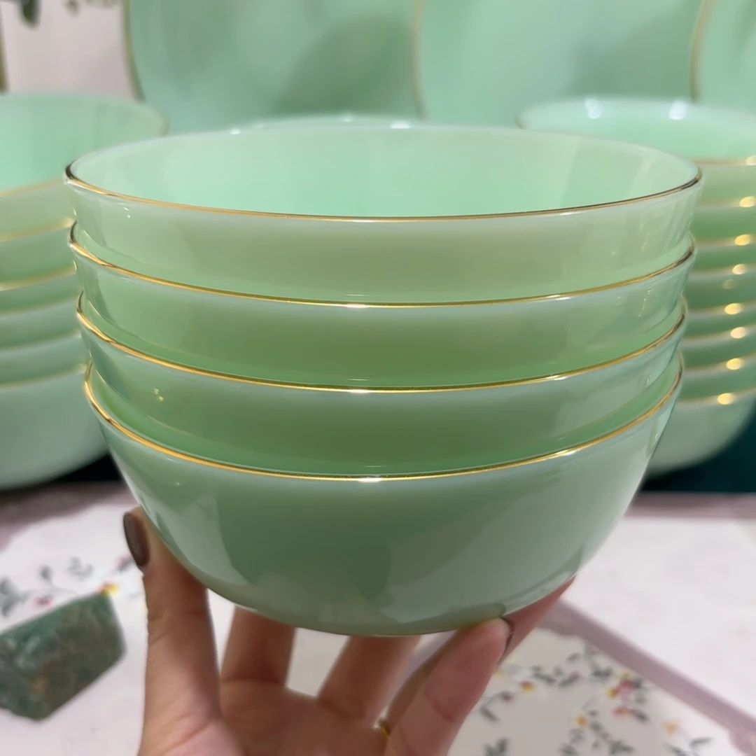 瓷景德镇陶瓷5.5寸4个