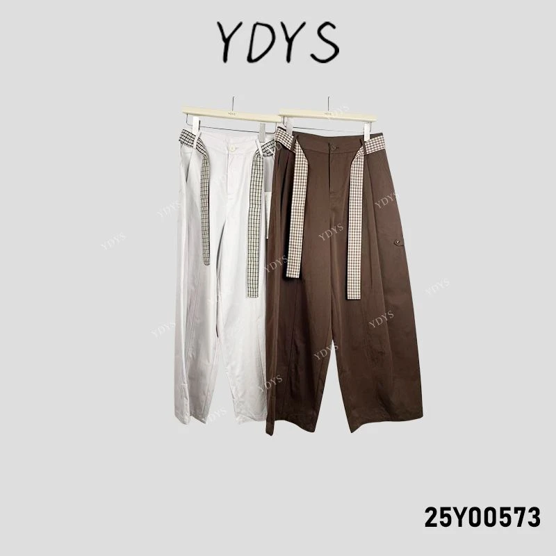 【YDYS】25Y00573 2025新款时尚气质小众休闲裤