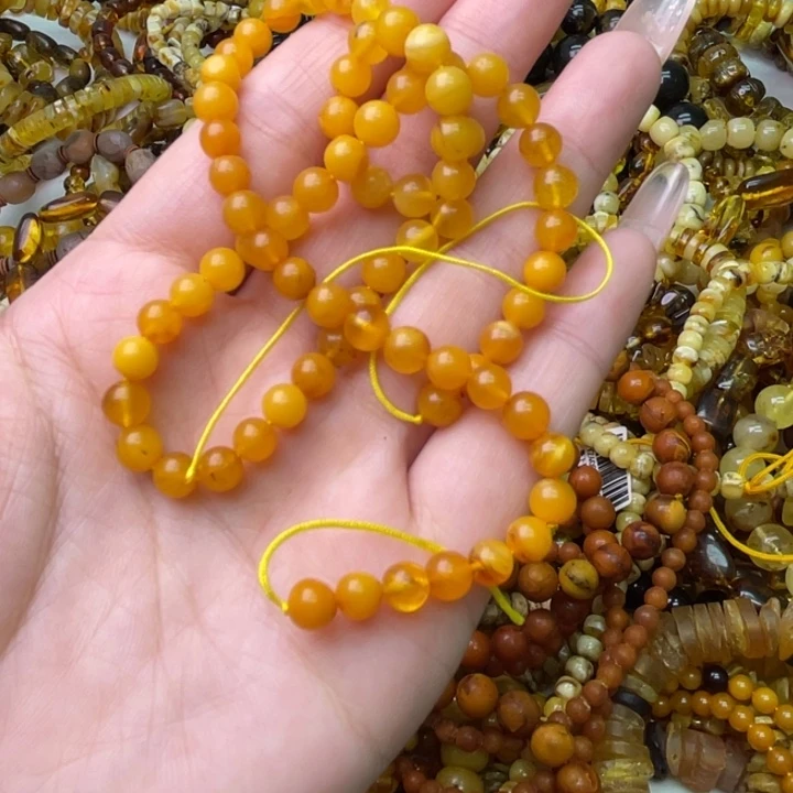 琥珀未镶嵌珠宝奇石