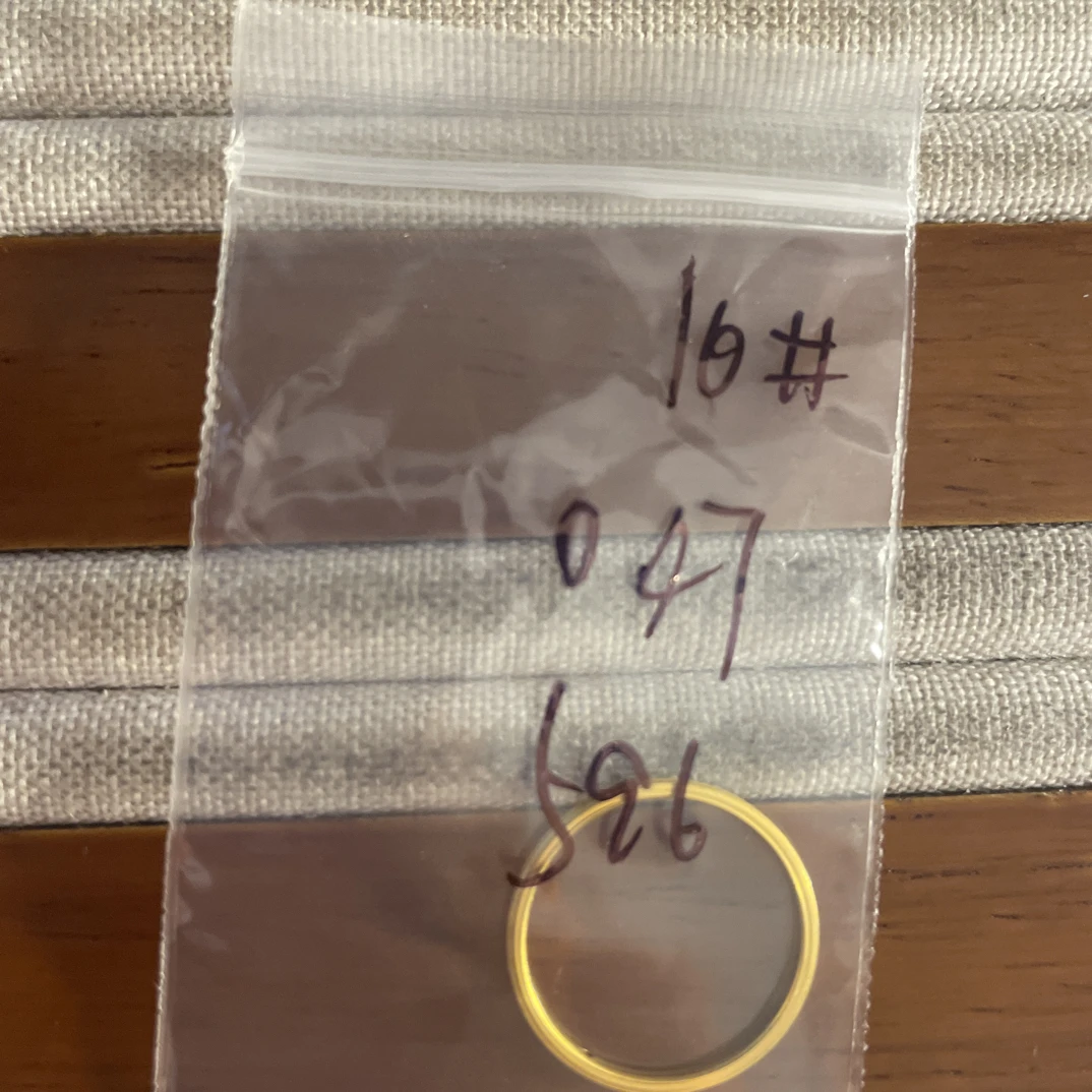 克重0.47 10号 三生三世戒指 足金999