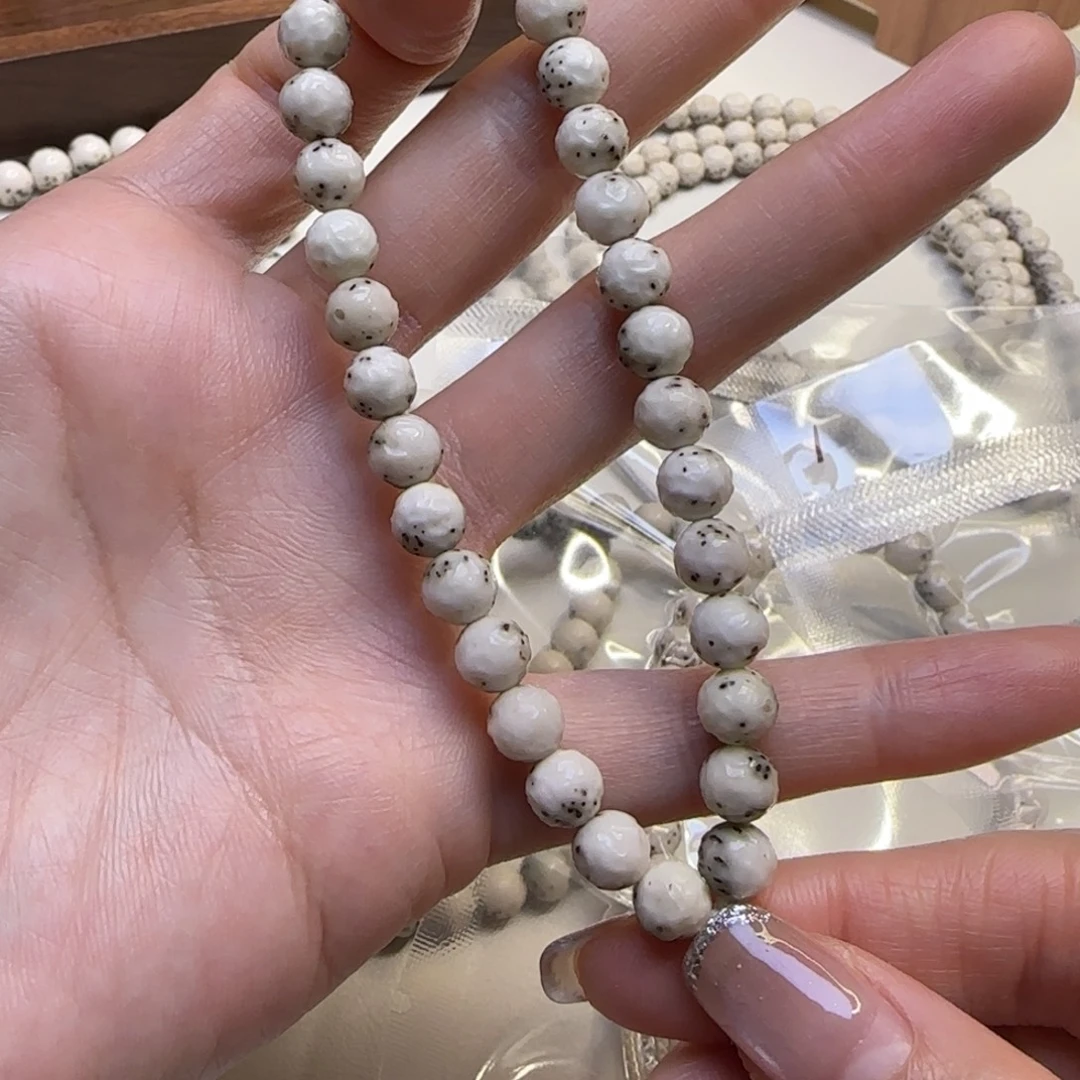 星月菩提手串石玉龙蛋无相7手持