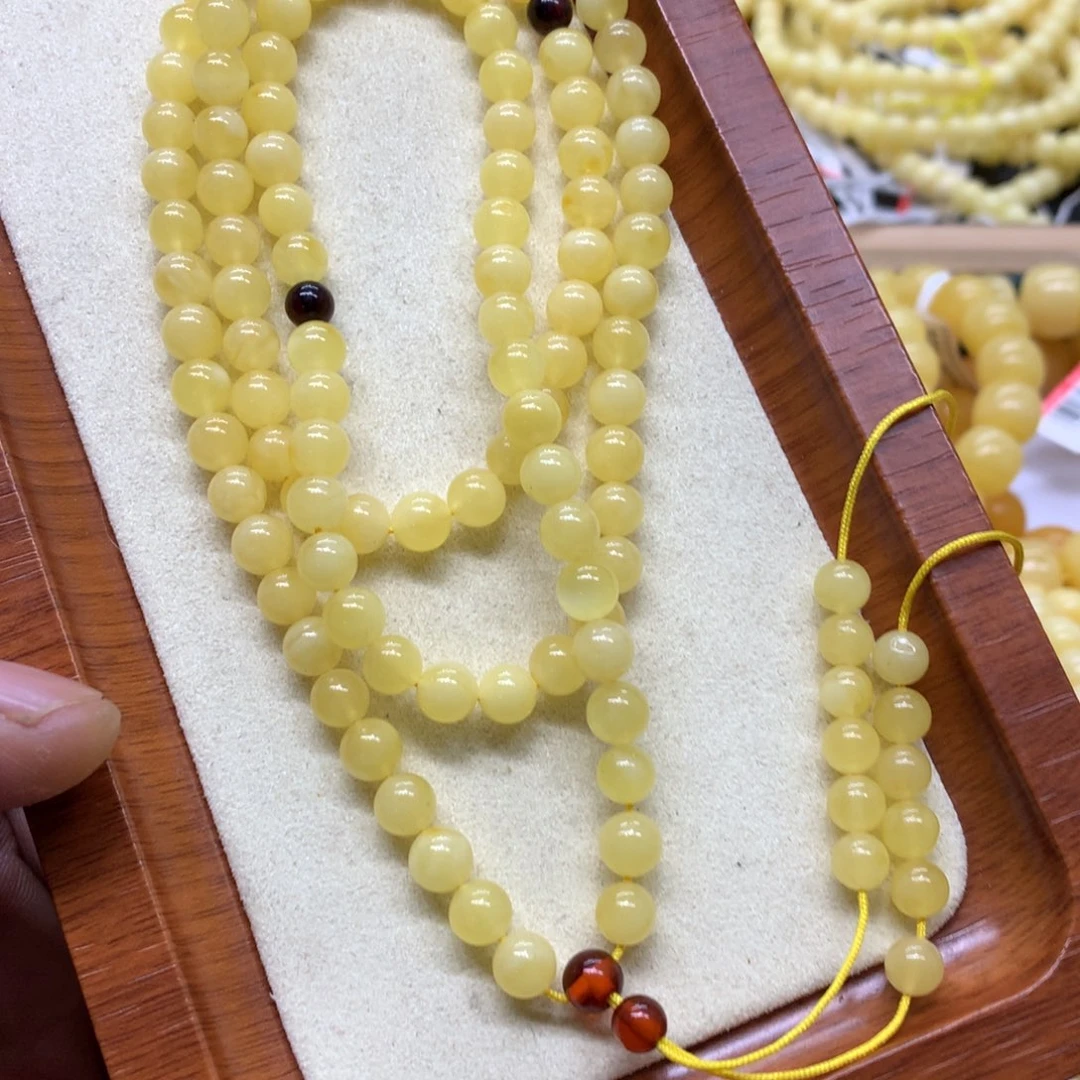 蜜蜡未镶嵌手链蜜蜡