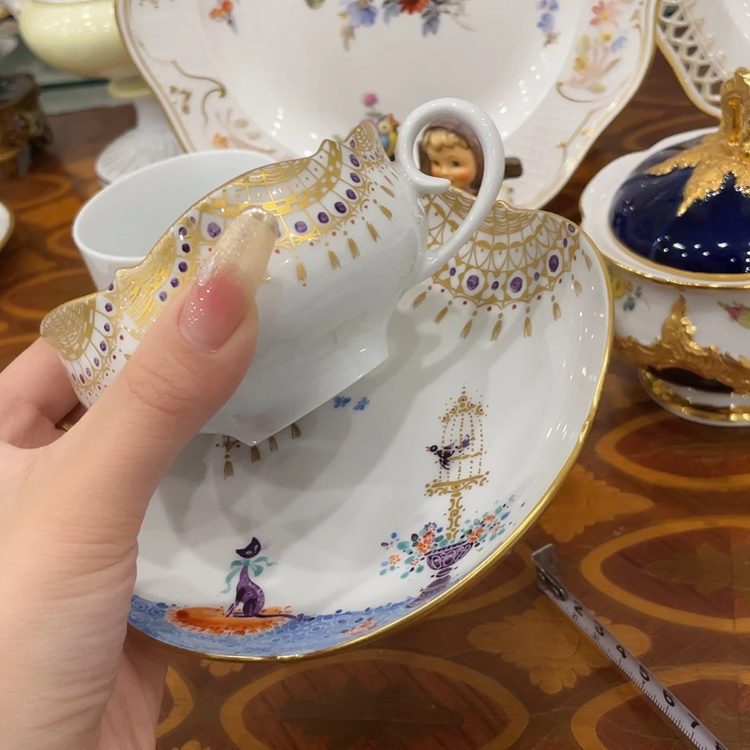瓷片中古一等红茶杯