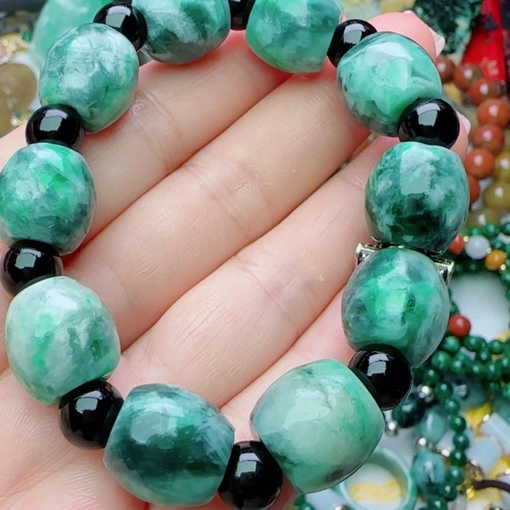 翡翠未镶嵌颈饰天然A货7