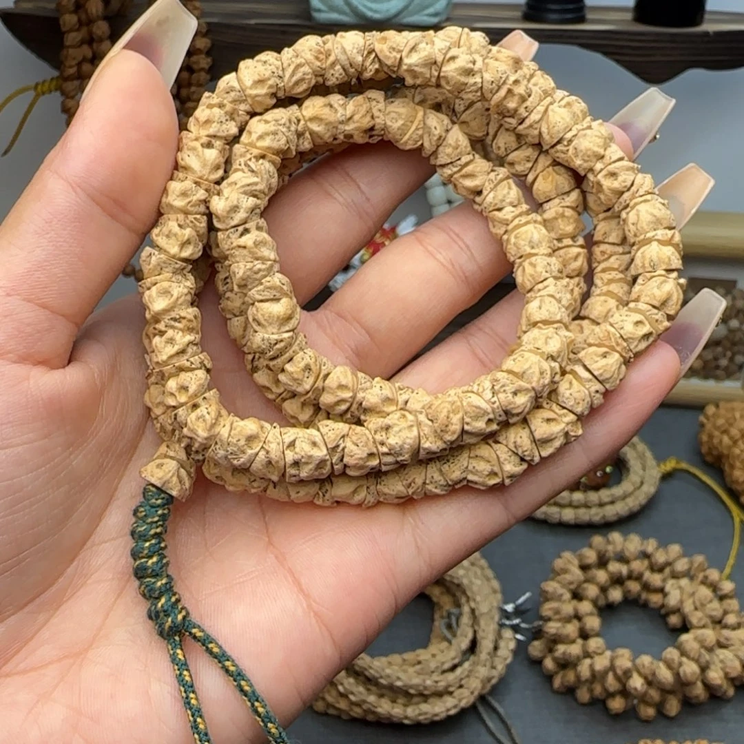 7***u柏木手串/手链玉面狐狸鬼肠