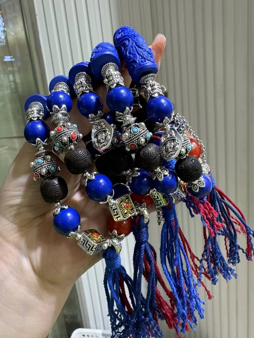 A256号-蓝色设计款手串随机一条