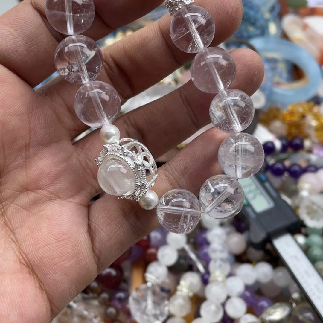 银S925镶嵌手链紫晶