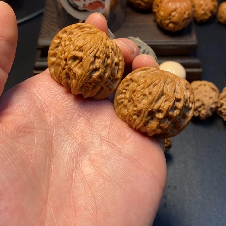 文玩核桃把件暮****=13号磨盘40尺精对