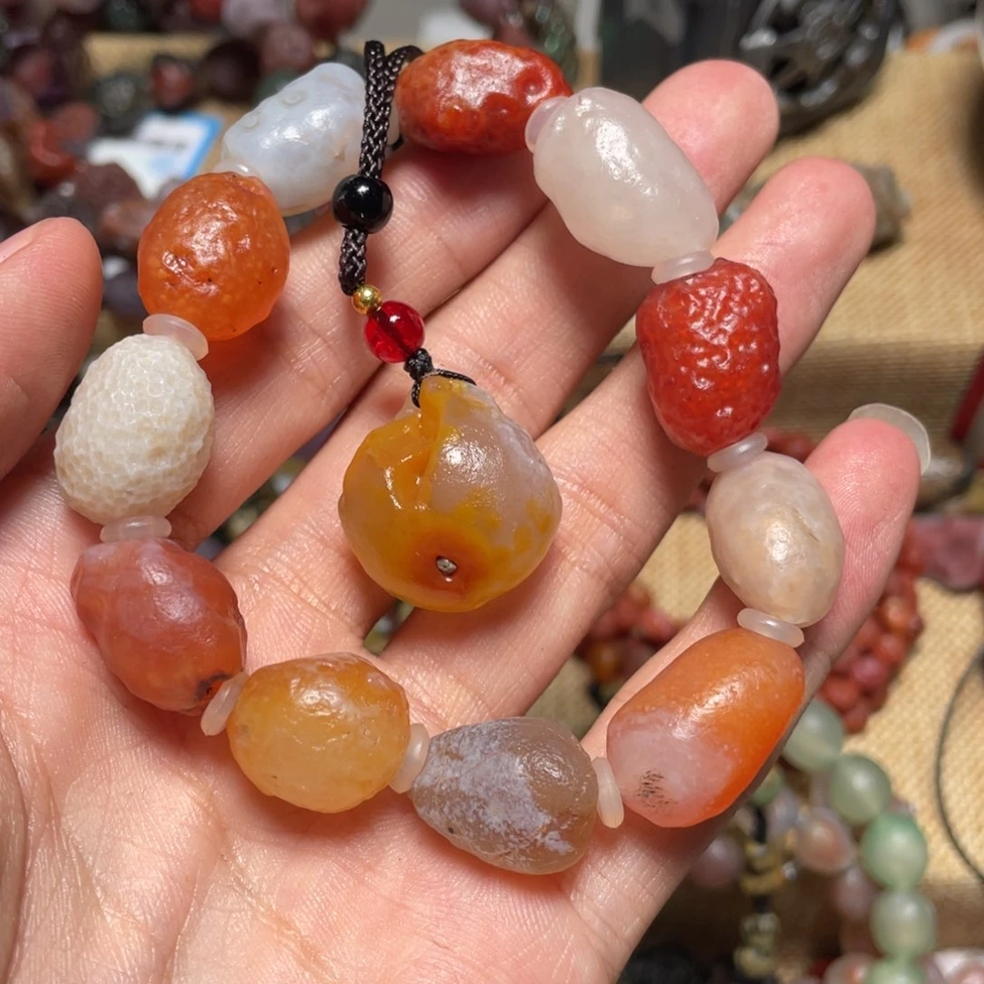 玛瑙/玉髓手链合金