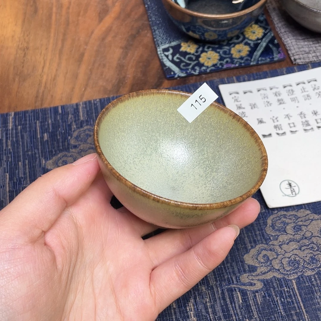 茶盏115 福临号建盏柴烧薄胎