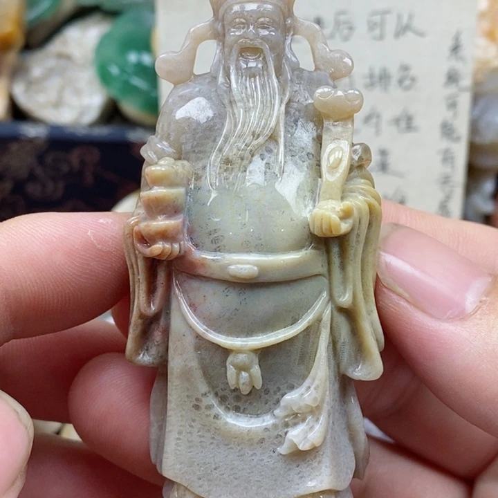 石英质玉未镶嵌颈饰