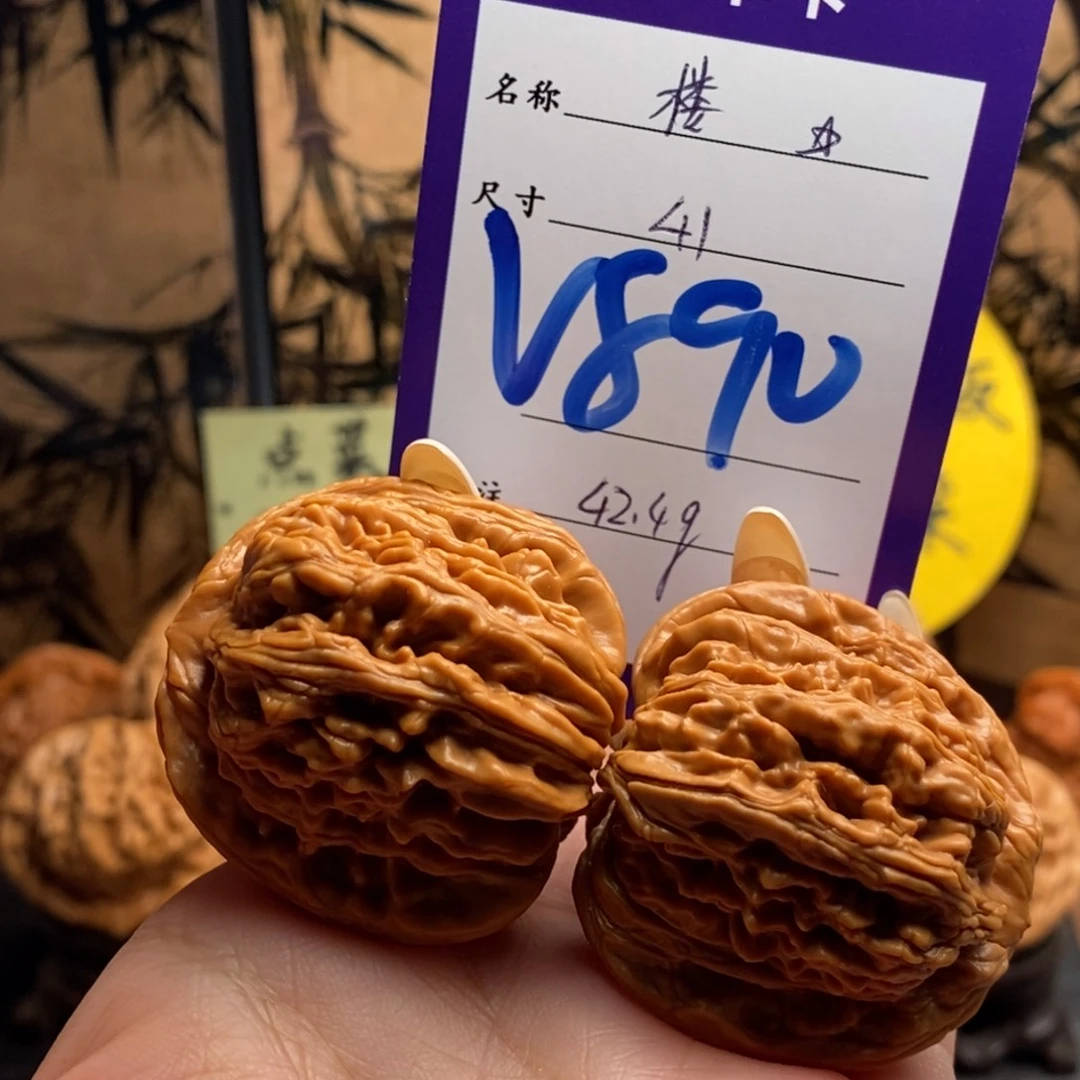 文玩核桃把件楼子41