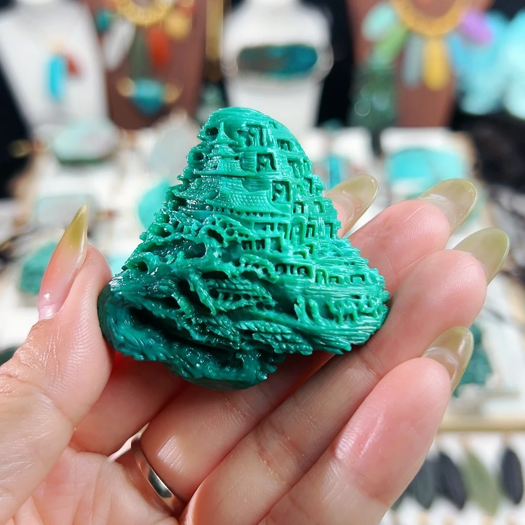 未镶嵌绿松石颈饰一**殇