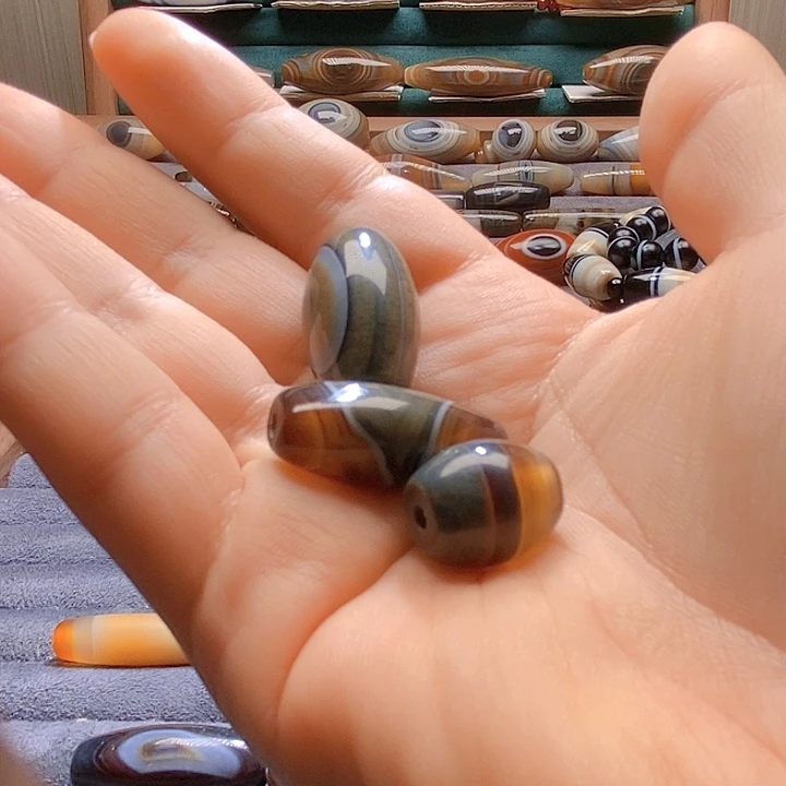 抖***子玛瑙/玉髓未镶嵌吊坠(不含链)