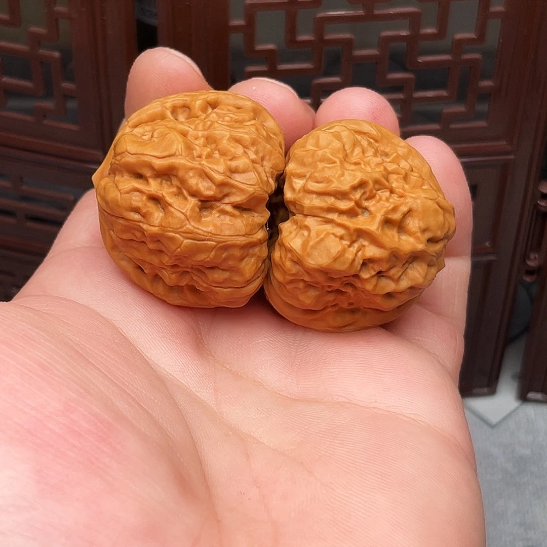 文玩核桃把件40尺蛤蟆头