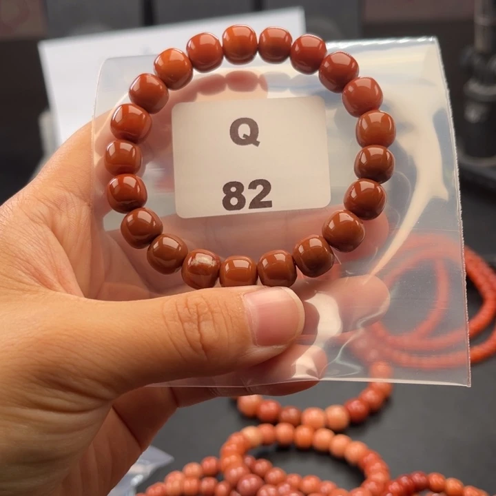 未镶嵌多样性发货默认微瑕9m m南红玛瑙