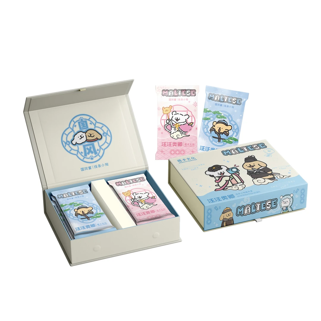 【CC】萌卡文化线条小狗 - 国风宴 卡牌盲盒国产二创（代拆）x