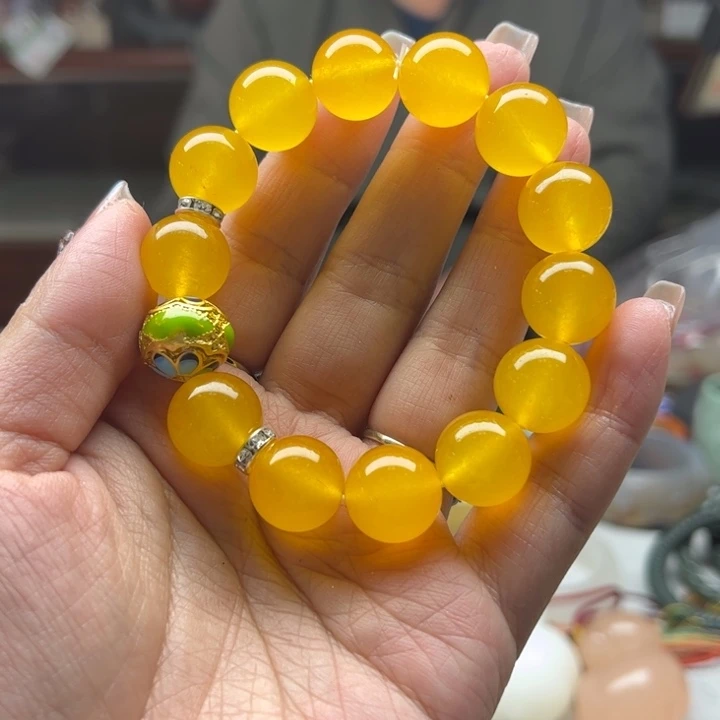 石英质玉手链未镶嵌