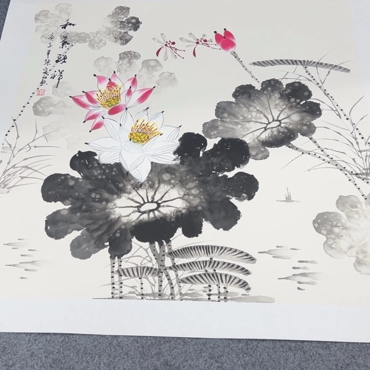 国画国画纯手绘作品