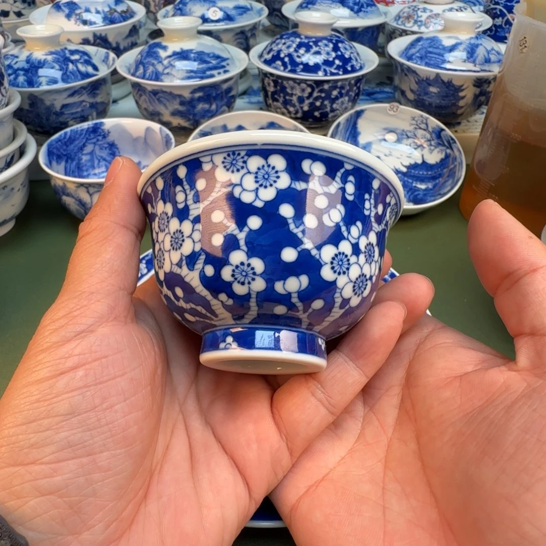 纯手工纯手绘茶具石头10