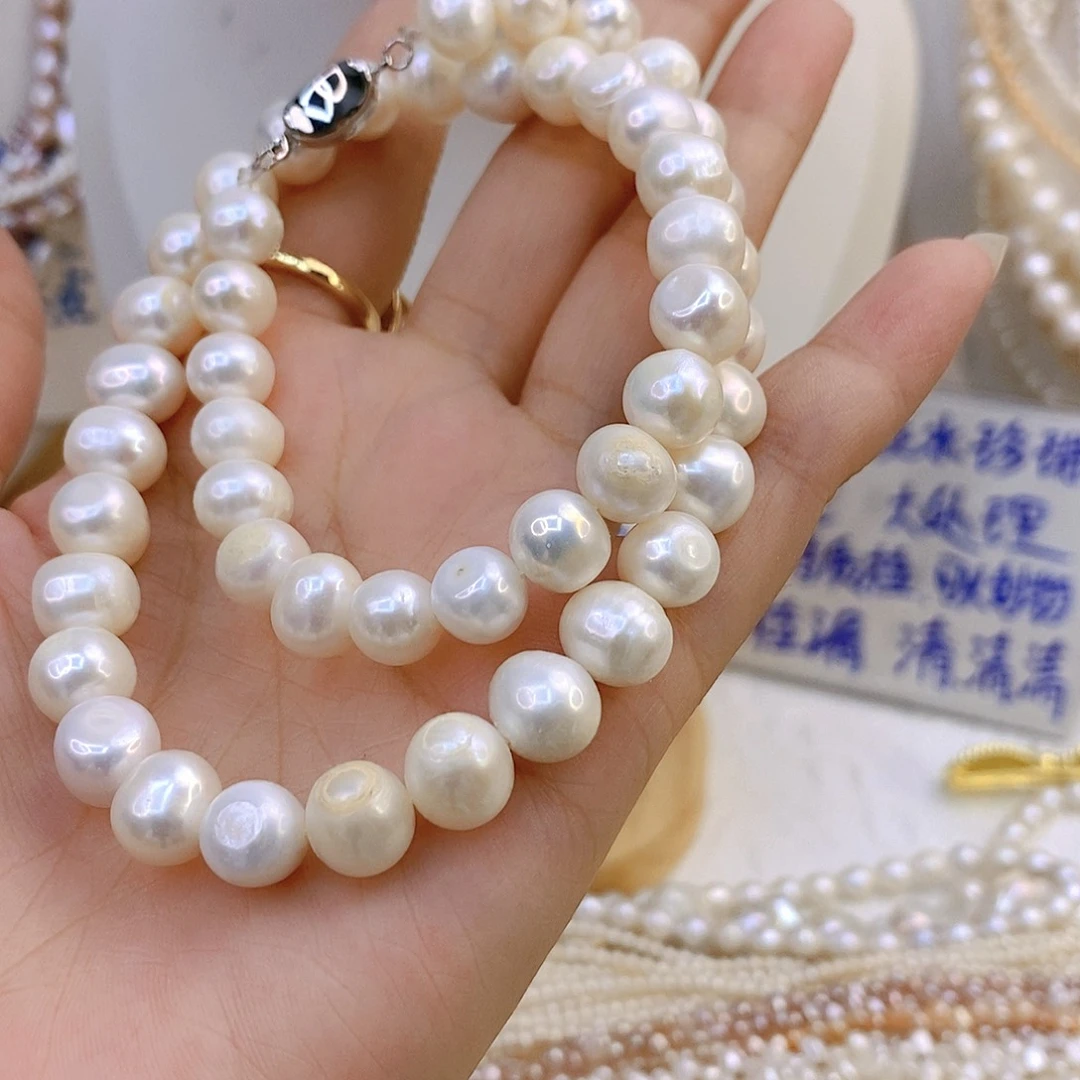 淡水珍珠钛钢颈饰