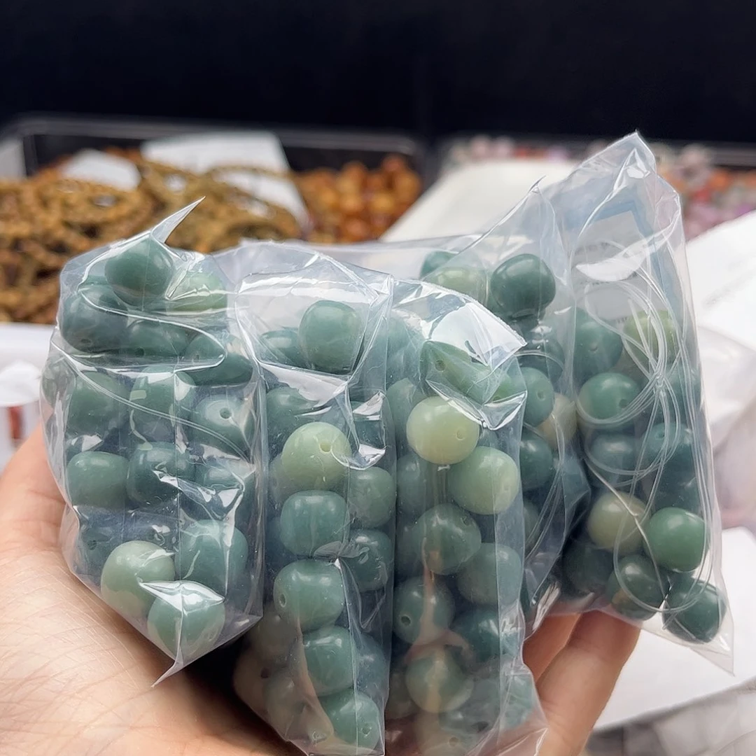 白玉菩提吊坠kk10mm/100颗