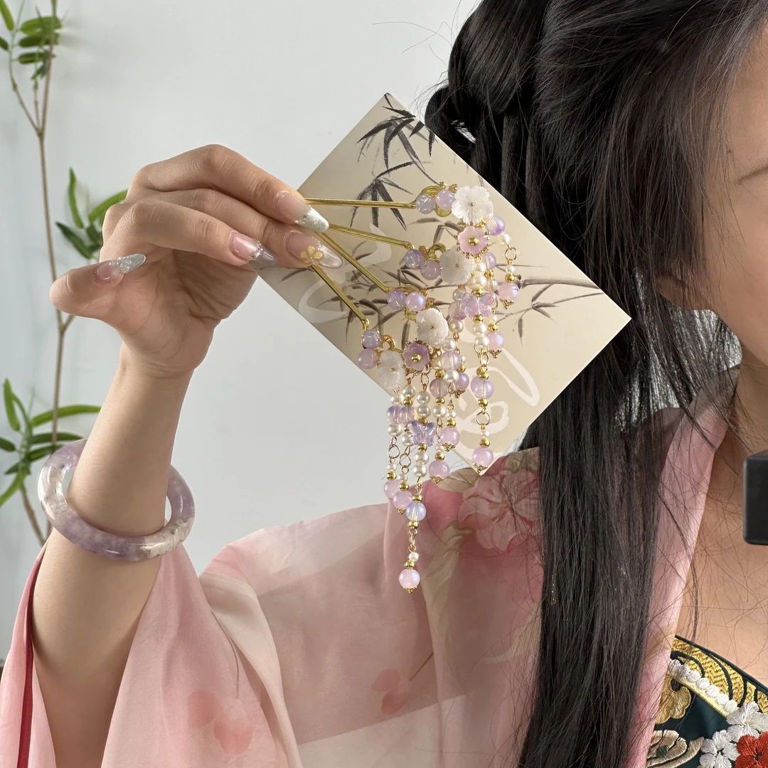 绿珠发簪汉服古风配饰发饰