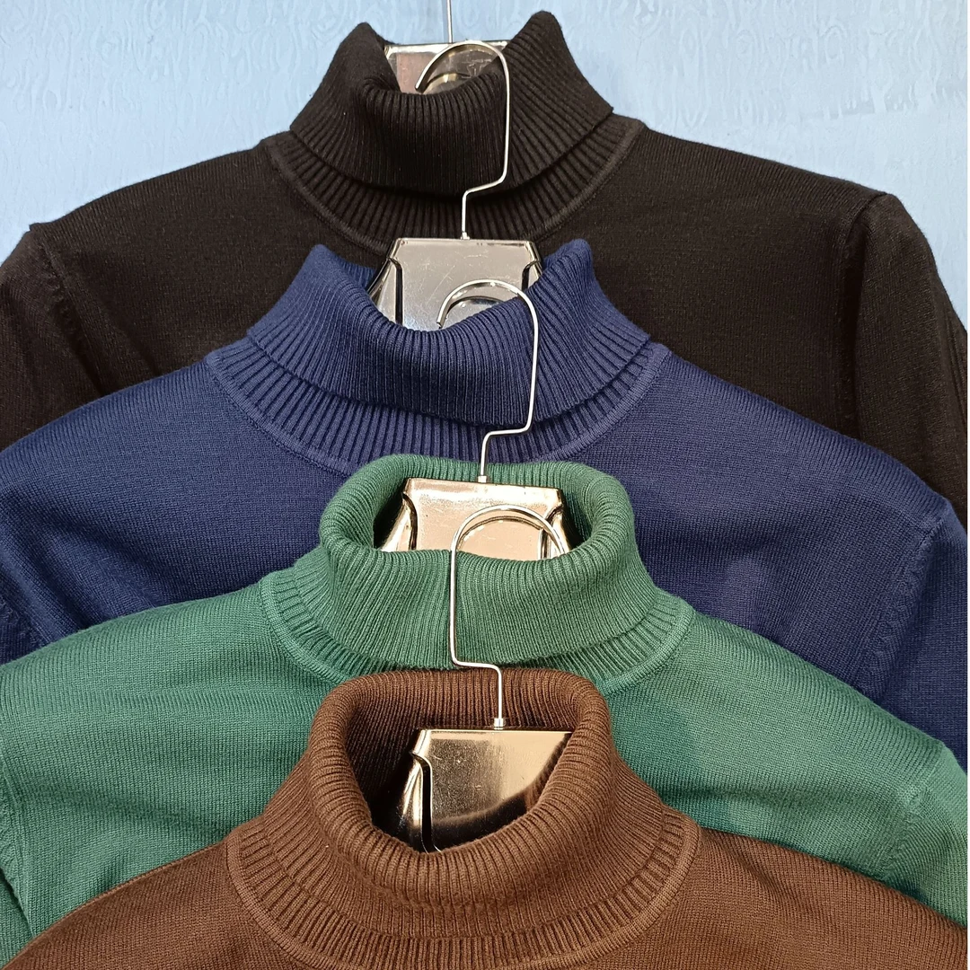 长袖休闲针织毛衣