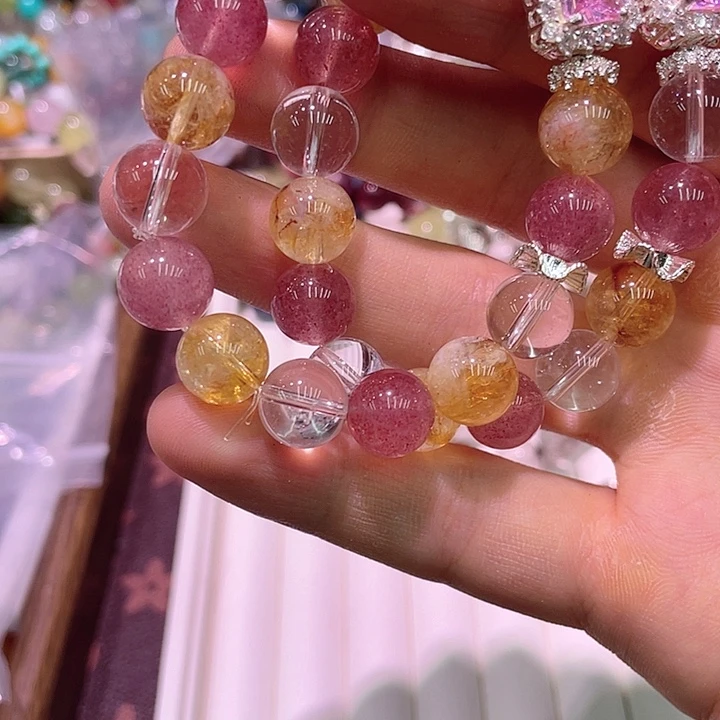 水晶手串未镶嵌 034