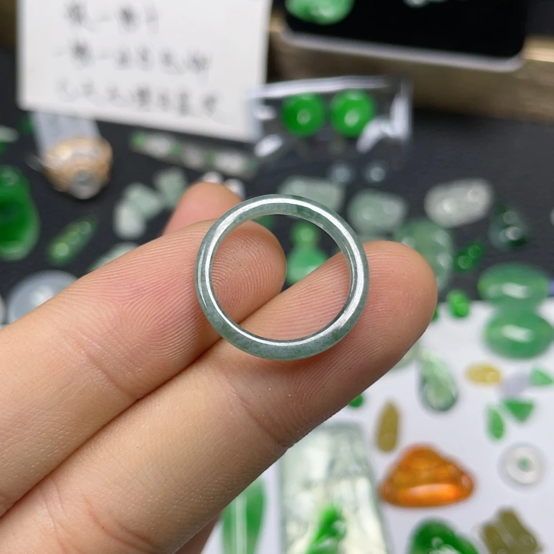 【闪购商品】颈饰未镶嵌翡翠戒圈12圈口