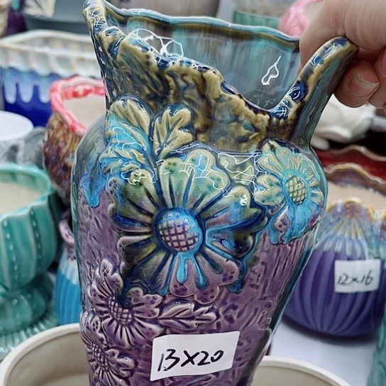 多肉绿植陶瓷花盆9.9包邮