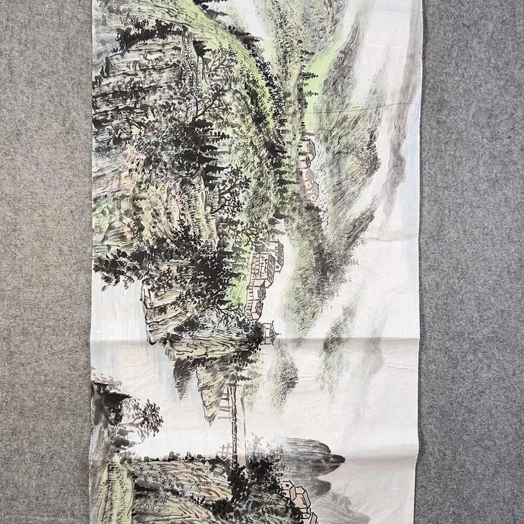 国画716 花鸟在此处飞翔也不太可能