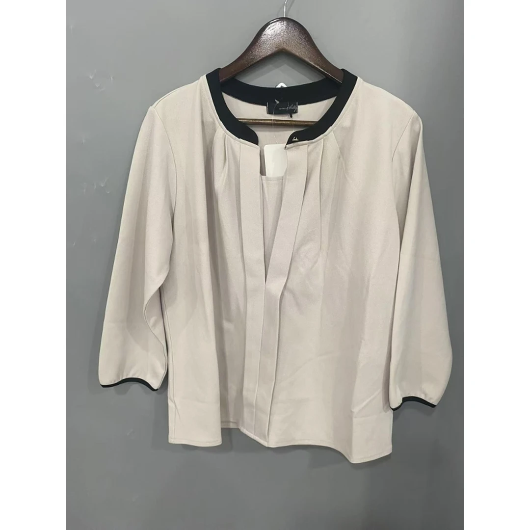 【胖虎家】 夏季新款 气质甜美减龄衬衫时尚百搭上衣